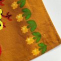 Retro easter table runner