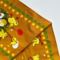 Retro easter table runner