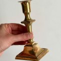 Brass candleholder