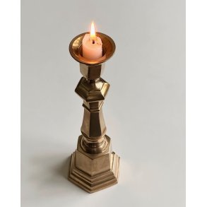 Brass candleholder