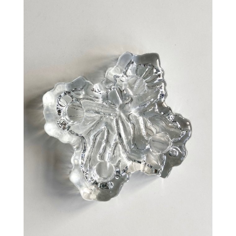 Krystalstage til 4 lys