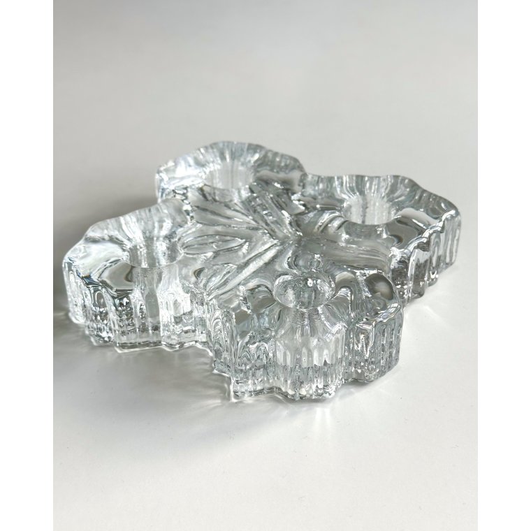 Krystalstage til 4 lys