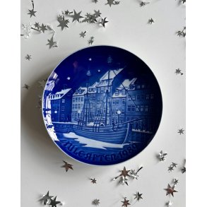 Bing and Grndahl Christmas platter, 1989