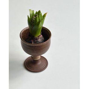 Ceramic cup, wine glass, dark glaze