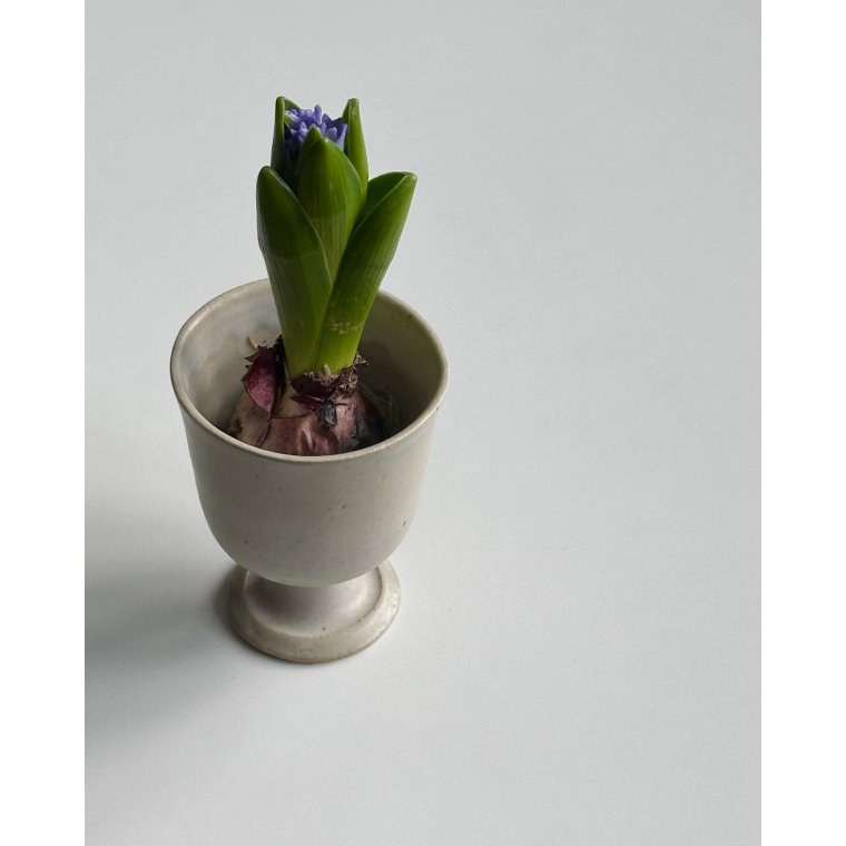 Keramikbger, vinglas, lys