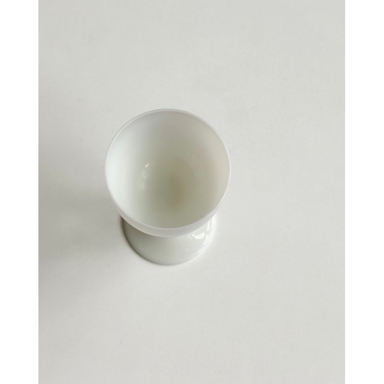 Vinglas, hvid opalineglas