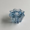 Star candleholder, light blue, NB