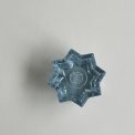Star candleholder, light blue, NB