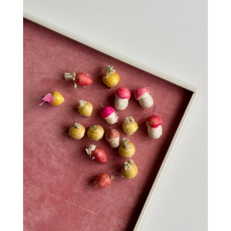 Gammel vatpynt, 16 stk samlet