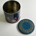 Patinated Christmas tin