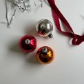 Retro julekugler, 3 stk samlet