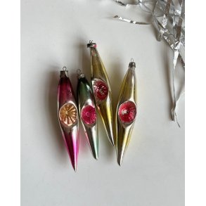 Reflector icicle, set of 4, NB