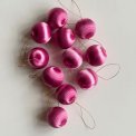 Lyserde silkekugler, mini, 11 stk samlet