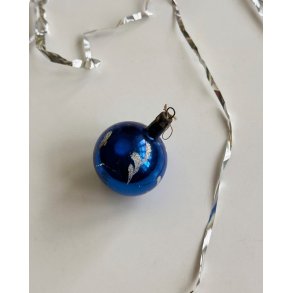 Old Christmas ornament, small blue