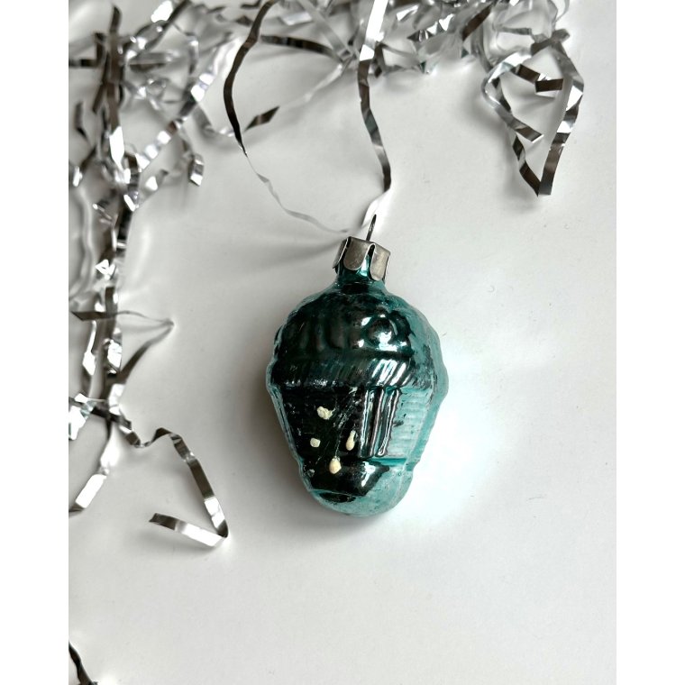 Blue flower basket, NB