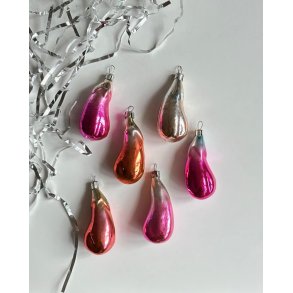 Small aubergines, set of 6