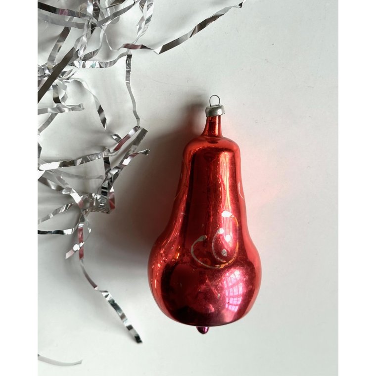 Big bell, peach w decor