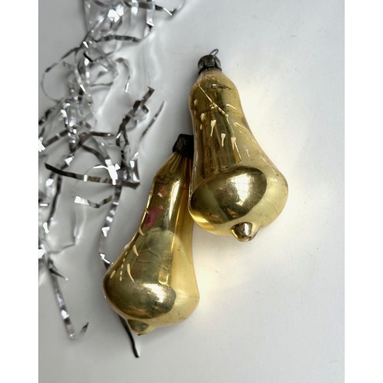 Golden bells, set of 2