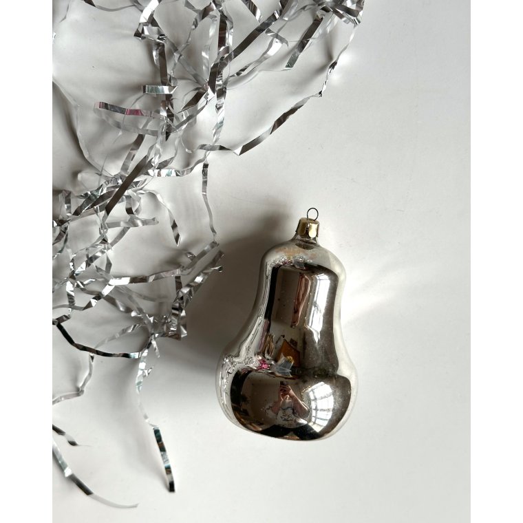 Big bell, silver tone