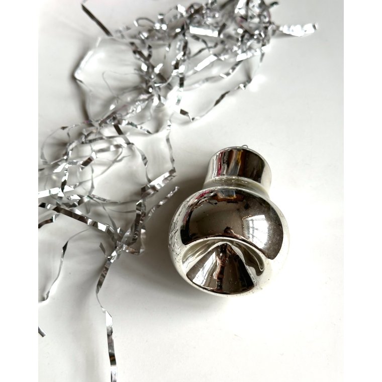 Big bell, silver tone