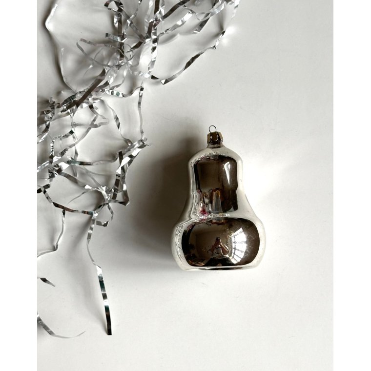 Big bell, silver tone