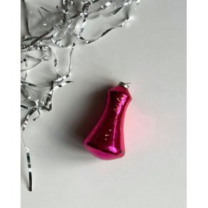 Big bell, pink with faint decor, NB