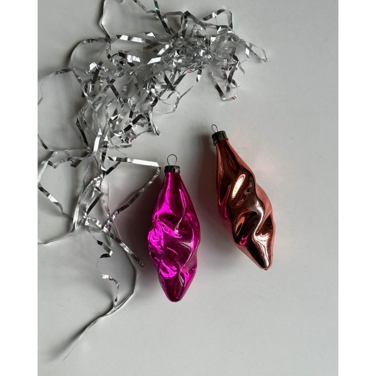 Swirly drops, set of 2