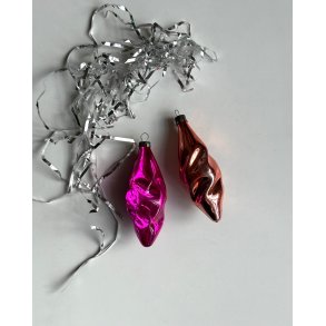 Swirly drops, set of 2