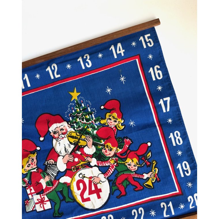 Julekalender, bl m ophng