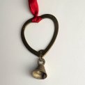 Brass heart w bell
