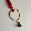 Brass heart w bell