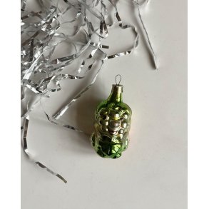 Vintage Christmas figure, patinated grape guy, Cipollino