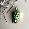 Vintage julekugle, bllig druefyr, Cipollino