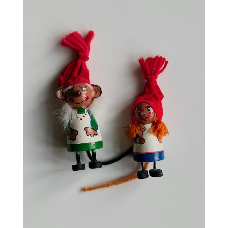 Julefigurer, 2 stk samlet