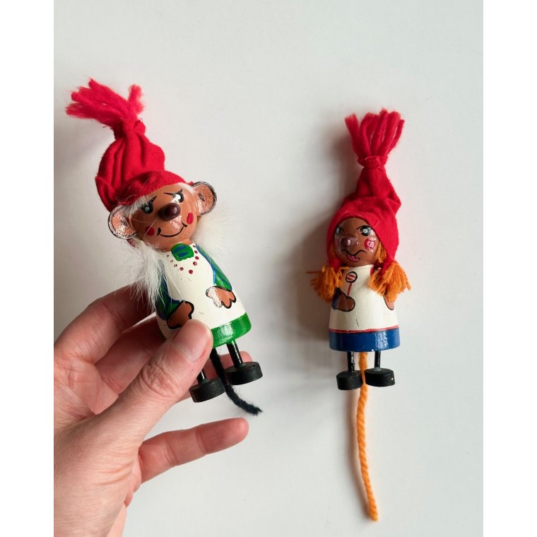 Julefigurer, 2 stk samlet