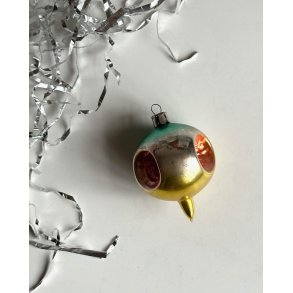 Vintage Christmas ball w reflectors