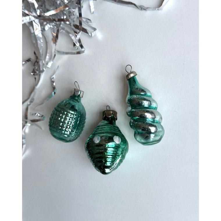Grnne ornamenter, 3 stk samlet