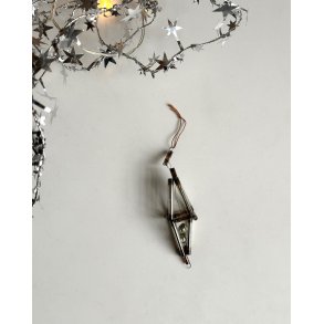 Vintage gablonz, simple w little silver