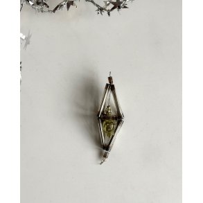 Vintage gablonz, simple w gold, NB