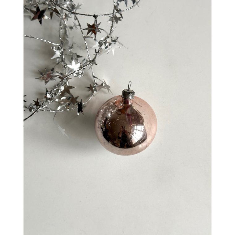 Semi transparent  w pink glass stick