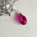 Pink ornament, semi transparent