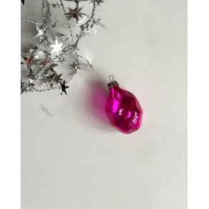Pink ornament, semi transparent