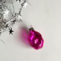 Pink ornament, semi transparent