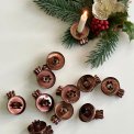 Candleholder w clamp, set of 11