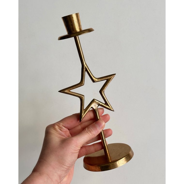 Messingstage m stjerne