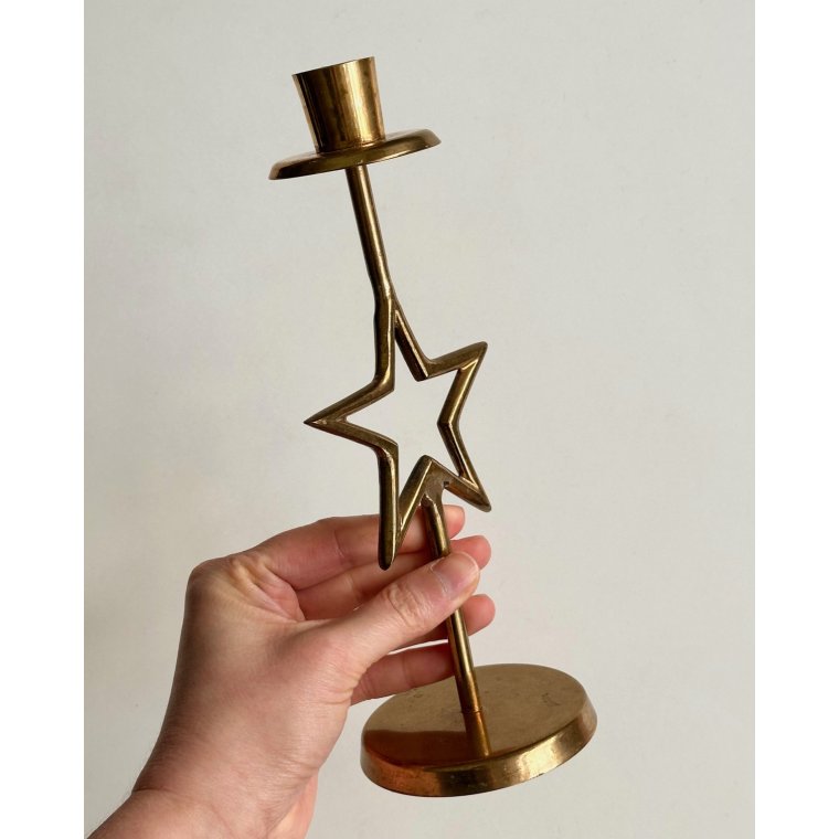 Messingstage m stjerne