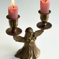 Brass candleholder, brass
