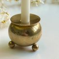 Sphere candleholder for Christmas tree candle