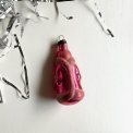 Vintage julekugle, pink Snegurochka