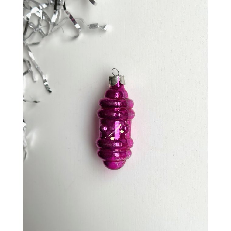 Vintage julekugle, semitransparent lanterne